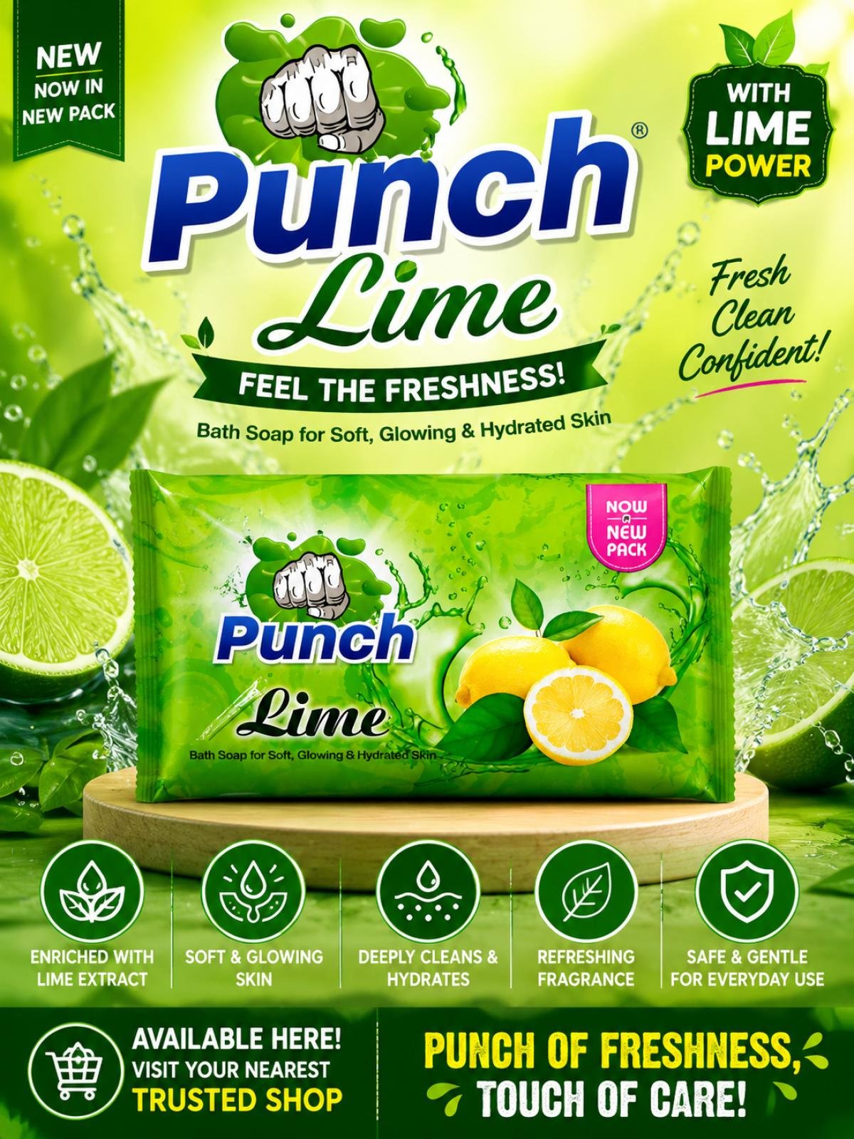 Punch lime shop 100gm