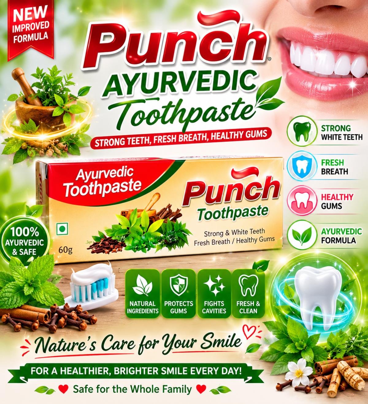 PUNCH  TOOTHPASTE